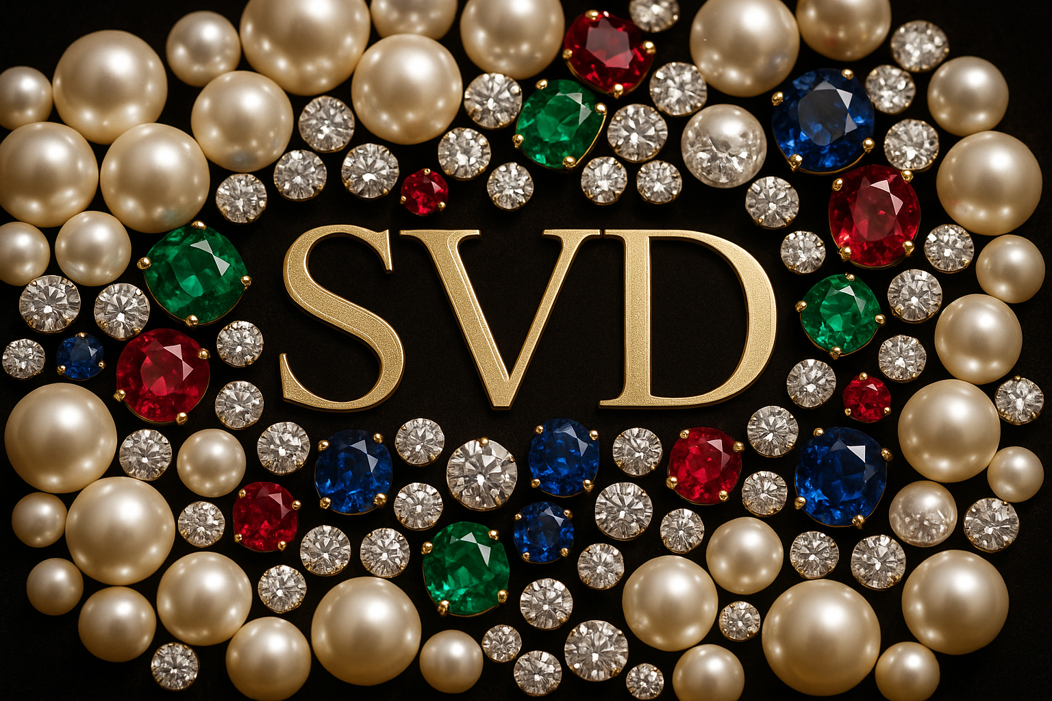 Gemstones and Pearls with SVD name